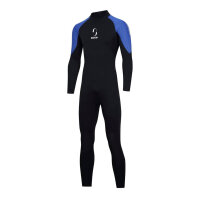 Mens wetsuit blue 3XL, full body, 3mm, back zip, ideal...