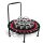 SESAMIS Foldable Fitness Trampoline, Load Capacity 200 kg, Non-Slip, Low Noise, Adjustable Handrail Height, Ideal for Indoor/Outdoor