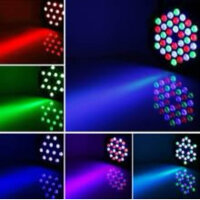 Delivagang 8pcs Par LED, 36 RGB LEDs, scene light, sound...