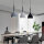 LFSEM Modern Nordic Suspension Ceiling Light 3 Heads E27 Metal for Dining Room Restaurant Bedroom