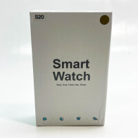 MicLee Smartwatch, model no. not available, fitness tracker, IP68 waterproof, pedometer, 4 watch faces, compatible with Android/iOS