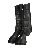 LeMieux Ultramesh Snug Boots Hind Legs Black M,...