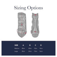 LeMieux Ultramesh Snug Boots Hind Legs Black M, breathable, protective, ideal for training and competition.