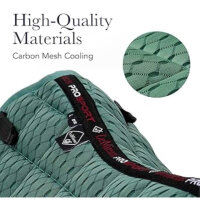 LeMieux Carbon Mesh Dressage Saddle Pad L Sage, bamboo lining, sweat-wicking, comfortable, friction-free, large saddle pad