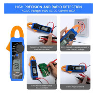 OWON CM2100 Digital Current Clamp Meter 600V AC/DC True RMS VFC Diode Multimeter compact and precise.