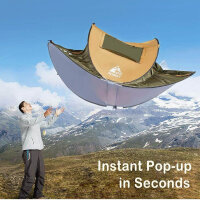 Wurfzelt Pop Up Zelt 2-4 Personen Camping Ultraleicht mit...