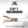 Mr. Tronic Cat 7, 25m, Ethernet Kabel, 100% Kupfer, SFTP geschirmt, 28AWG, ideal für Innenbereich