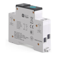 TONGOU DIY Smart Switch 1P+N, WiFi Relay 32A, iOS/Android App, TUYA, Voice Control, Metering, Time Measurement