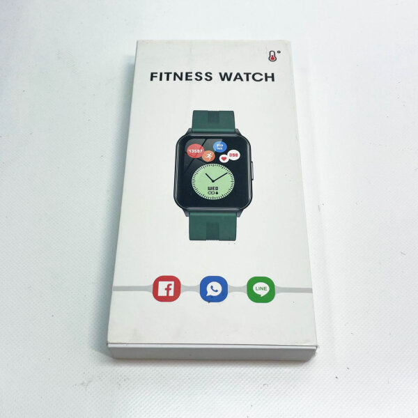 MicLee Smartwatch 1.69 Zoll Fitness Tracker Wasserdicht Pulsmesser Schrittzähler für iOS Android zwei Armbänder