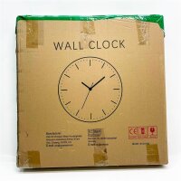 Lafocuse Wanduhr, 56 cm, moderne Wanduhr, goldmetall, kreative Dekoration für Salon, Schlafzimmer, Büro, Küche
