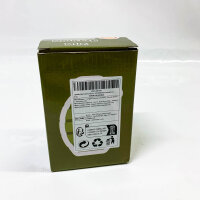 Aseok Fun Bomba Cup 300 ml Keramik schwarz für Cappuccino, Kaffee, Tee mit Deckel - originelle Geschenkidee