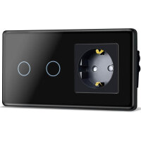 TAWOIA Touch Lichtschalter, EU Standard, 1 Fach...