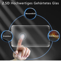 TAWOIA Touch Light Switch, EU Standard, 1 Gang Socket, 2.5D Curved Glass Panel, 86x157mm, Black