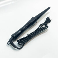 Umiga Lockenstab Curling-Eisen, schwarz, Lockenstab, schnelles Aufheizen, keramikbeschichtete Heizplatten, temperaturregulierbar.