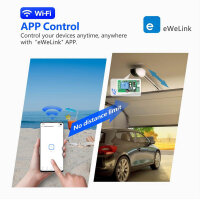 Diesec Wi-Fi 4x1 channel module, passive, 1x Bluetooth transmitter, DC 5V-36V, Ewelink, compatible with Alexa/Google Home