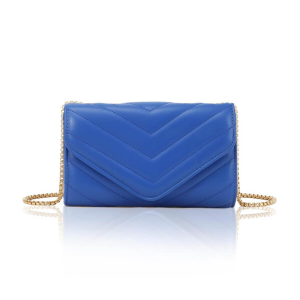 Jywmsc Womens PU Leather Handbag Clutch Stylish Quilted Crossbody Shoulder Bag