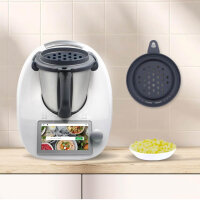 Spätzleaufsatz Thermomix TM6 Zubehör, Spätzlesieb, schnell zubereitete Spätzle, inkl. Schaber, praktisches Küchengerät