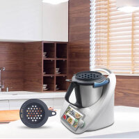 Spätzleaufsatz Thermomix TM6 Zubehör, Spätzlesieb, schnell zubereitete Spätzle, inkl. Schaber, praktisches Küchengerät