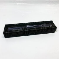 UMIGA Heißer Kamm, Elektrische Bürste, Kupfer, Schwarz, schnelles Glätten, Temperaturregelung, Anti-Statik.