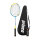 Prince Pro Rebel graphite badminton racket, badminton, including shuttlecocks, carrying bag, lightweight, robust, ideal for leisure.