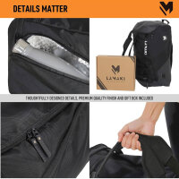 Lamaki Sports Bag 32L, Foldable Travel Bag, Gym Bag for Men and Women, Versatile and Practical