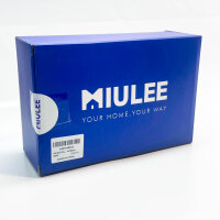 MIULEE Badematte 50x80 cm Memory Foam rutschfest weich saugfähig dekorativ Hellgrau