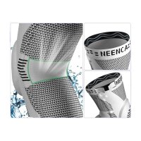 NEENCA Kniestütze S, Kniebandage, mit Gel Pads & Seitenstabilisatoren, für Meniskusriss, Arthritis, Gelenkschmerzlinderung