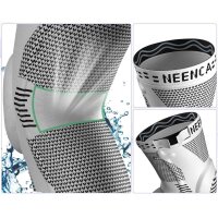 NEENCA Knee Support XL, Knee Brace, with Patella Gel Pads, Spring Side Stabilizers, for Joint Pain Relief, Meniscus Tear, Arthritis