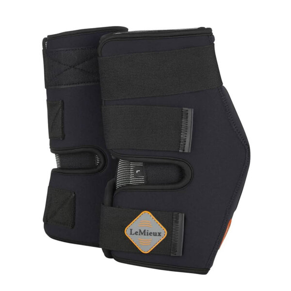 LeMieux (L) Leitfähige Magno Sprunggamasche, Schwarz, zur Muskelstimulation, atmungsaktiv, komfortabel.