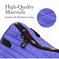 Lemieux Dressur Schabracke S/M, hochwertige Polsterung, atmungsaktiv, rutschfest, elegantes Design, ideal für Turniere.