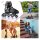 Wheelive Adjustable Inline Skates, Roller Skates, Full Light Wheels, Ideal for Kids and Adults, Men and Women.