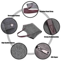 LOSMILE womens handbag hobo shopper beige, versatile, durable, ideal for the beach and everyday use.