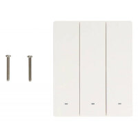 SONOFF M5 Smart Wandschalter, 3 Gang, WiFi Lichtschalter, Timing, Sprachsteuerung, kompatibel mit Matter, Alexa, Google Home, Neutralleiter erforderlich