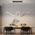 Mikeru, 120cm, pendant light, dimmable 10%-100%, 3000k/4500k/6500k, height adjustable, modern for dining room