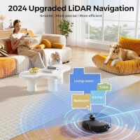 BPMIO Roboter 5000 Staubsauger 3 in 1 mit 360° Laser,...