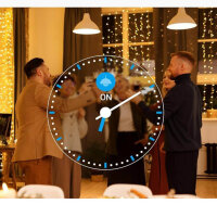 Sonoff M5-1C-120W, Intelligenter Switch, Smart Wall Switch, mechanische Tasten, Timerschalter, Gesangskontrolle, Alexa & Google Home kompatibel