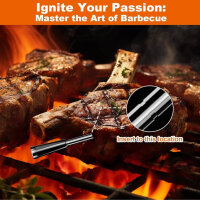 Fyenkfar Fleischthermometer, kabellos, Bluetooth 5.2, 190...