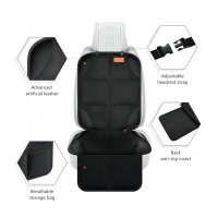 Yuan & Chuang 2 Pack Child Car Seat Mat, Non-Slip, Thick Padding, for Baby and Pet