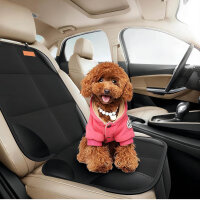 Yuan & Chuang 2 Pack Child Car Seat Mat, Non-Slip, Thick Padding, for Baby and Pet