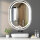 Sanitemodar LED bathroom mirror 60x80cm, oval, with tricolor lights, anti-fog, touch switch