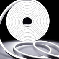 KSIBNW Neon LED Streifen, 30m, IP65, kaltes Weiß,...