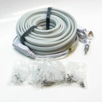 KSIBNW Neon LED Strip 15M, IP65, 3000K, flexible light strip for decoration, kitchen, party, waterproof, including power supply and controller