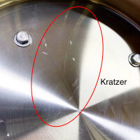 Yuchenengtech Elektrischer Sieb φ 300 mm Automatisch Vibration Edelstahl 1150 U/min 50W für Mehl/Granulat (mit Kratzer)