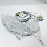 Smart ceiling light, living room lamp, LED ceiling light flower design, dimmable, 5 heads, APP control, compatible with Alexa and Google Home