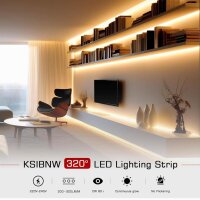 KSIBNW LED Strip 230V, Neon LED Strip 20M, IP65...