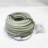 KSIBNW LED Strip 230V, Neon LED Strip 20M, IP65 waterproof, 320° glow, flexible for indoor and outdoor use, ideal for decoration and parties.