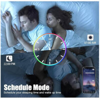 KSIBNW Neon LED Streifen, 20m, RGB, flexibler,...