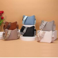 YISUOHOOM Womens Small Handbag Gray Shoulder Bag Crossbody with Multiple Compartments