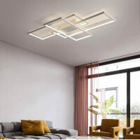 Diossad dimmable LED ceiling light, rectangular,...