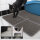 MOCOBO litter box mat, non-slip, waterproof, easy to clean, ideal for indoor cats.